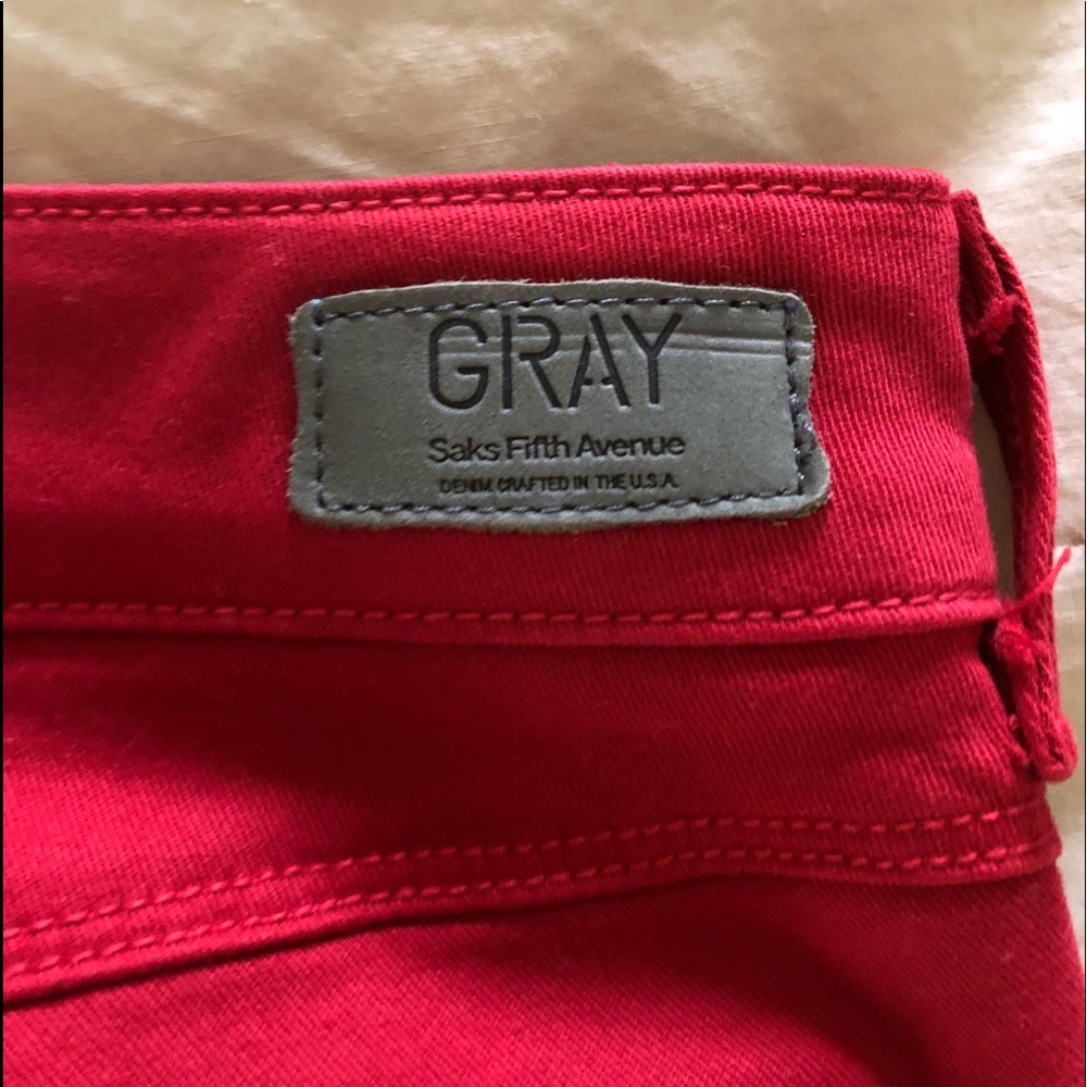 Grey Denim Stretch Jeans